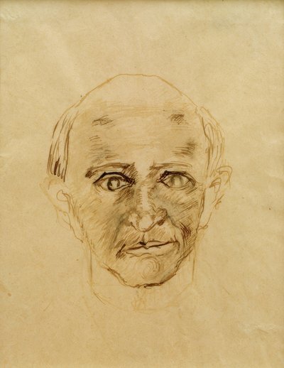 Self-Portrait by Arnold Schönberg