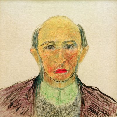 Self-Portrait by Arnold Schönberg