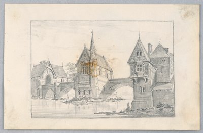 In a German Town by Arnold William Brunner