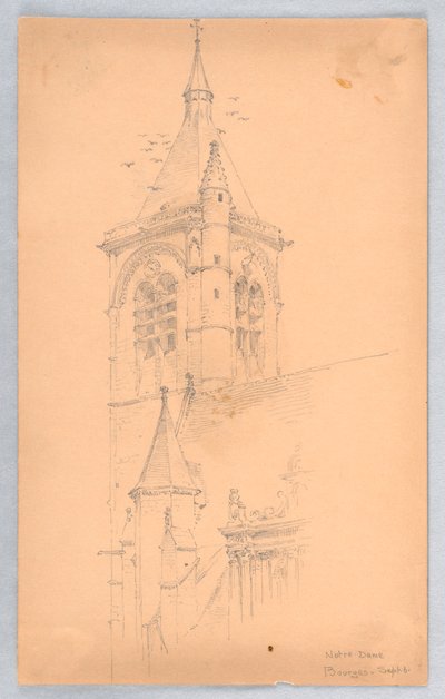 Notre Dame, Bourges by Arnold William Brunner