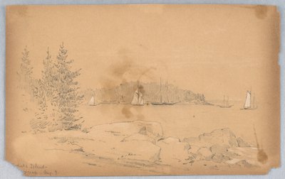 Rodick’s Island, Mt. Desert by Arnold William Brunner