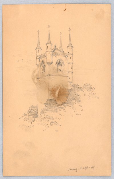 Tower at Vevay by Arnold William Brunner