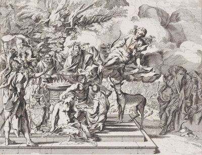 The Sacrifice of Iphigenia, 1650-1700 by Arnold van Westerhout.