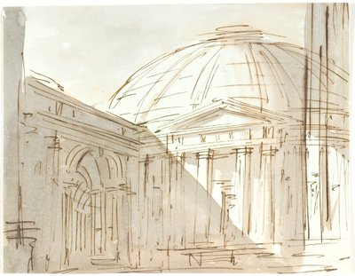 A Round Building (Pantheon?) by Aron Wallick