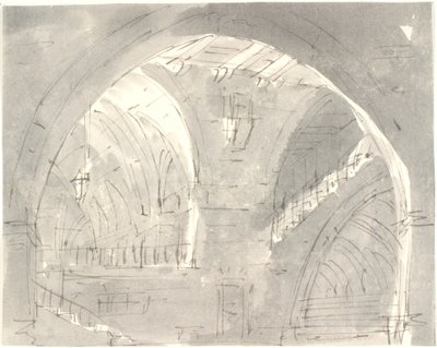 Cellar Room with Vaults by Aron Wallick