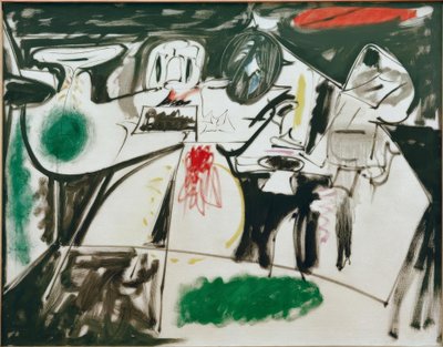 Last Painting (The Black Monk) by Arshile Gorky