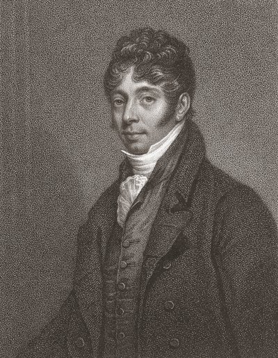 John Cunningham Saunders. Portrait by Arthur (after) Devis