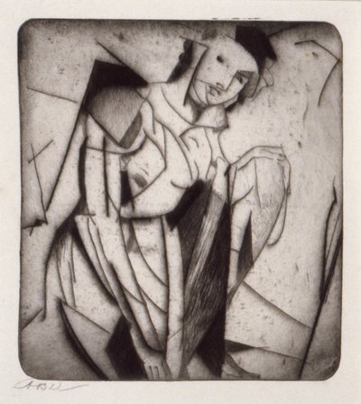 Figure in Glass by Arthur B. Davies