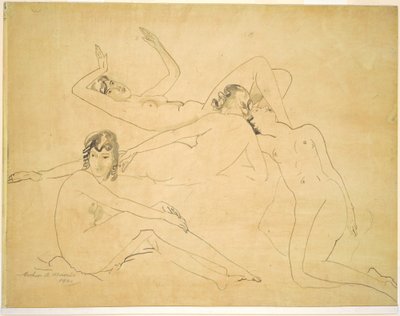 Four Figures by Arthur B. Davies