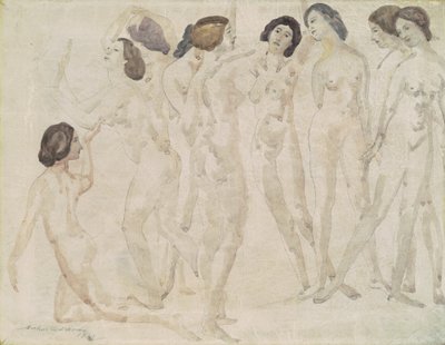 Nine Figures by Arthur B. Davies