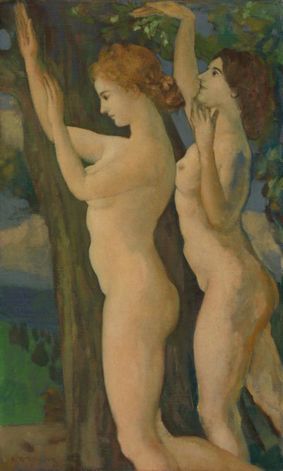 Sweet Tremulous Leaves by Arthur B. Davies