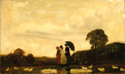 Every Saturday, c.1895-96 by Arthur Bowen Davies