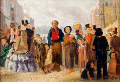 Itinerant Singers by Arthur Boyd Houghton