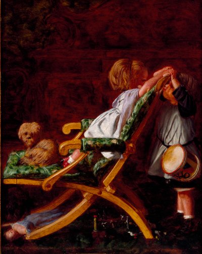 Playmates, 1866-1869 by Arthur Boyd Houghton