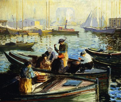 Boston Harbor by Arthur Clifton Goodwin