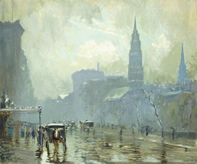 Fifth Avenue by Arthur Clifton Goodwin