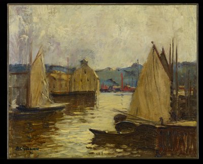 Gloucester Harbour by Arthur Clifton Goodwin
