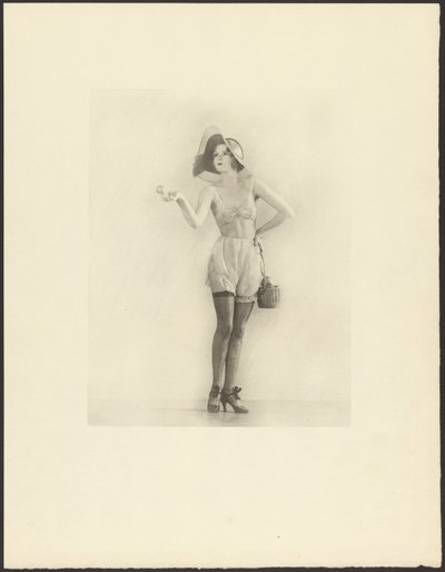 Woman in Lingerie by Arthur F. Kales