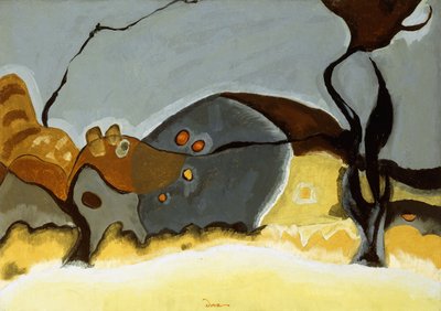 Barn Next Door by Arthur Garfield Dove