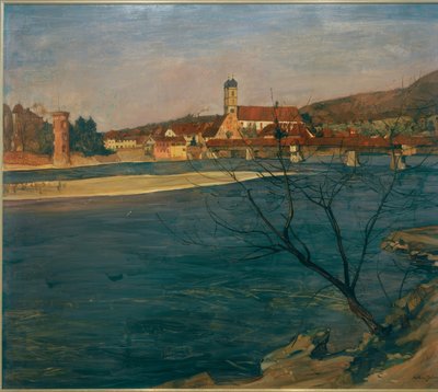 Rhine near Säckingen by Arthur Grimm