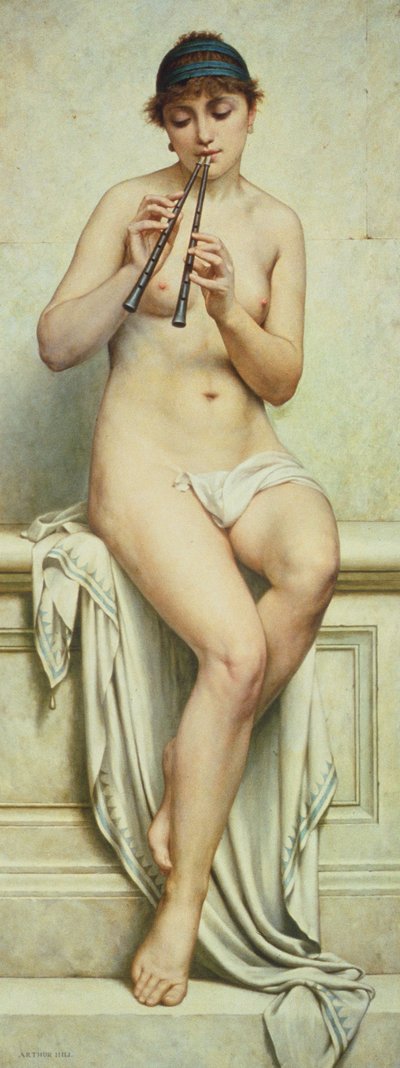 Playing the Pipes by Arthur Hill
