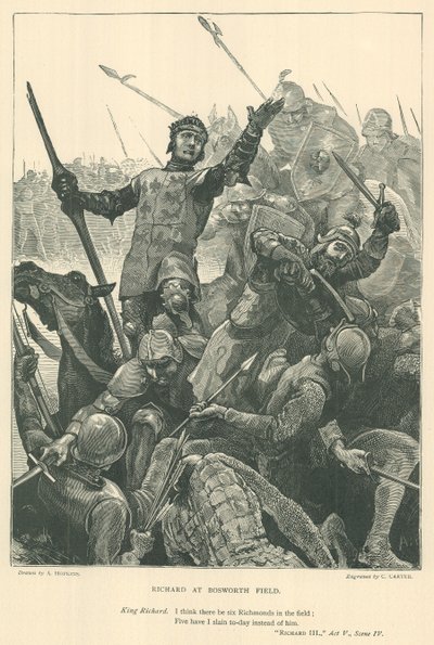 Illustration for King Richard III by Arthur Hopkins