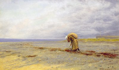 Gathering Seaweed by Arthur Hughes