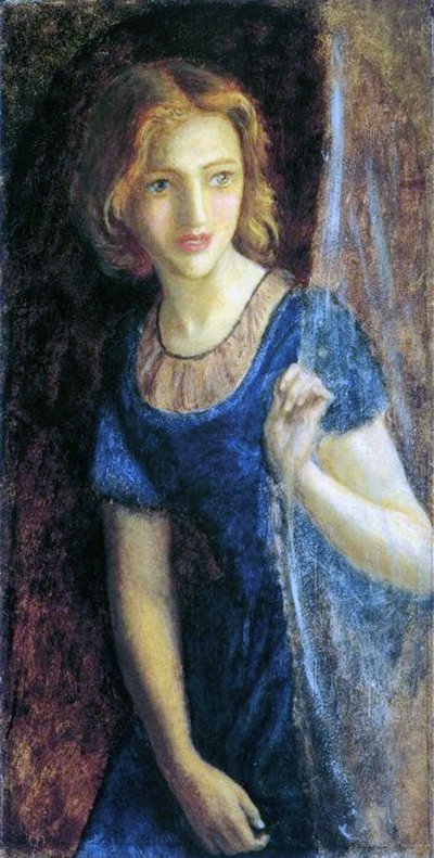 Mariana at the Window, 1865-67 by Arthur Hughes