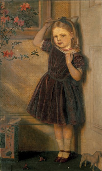 Portrait of Cecily Palgrave, 19th Century by Arthur Hughes