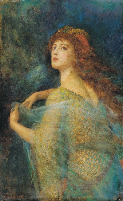 The Enchantress by Arthur Hughes