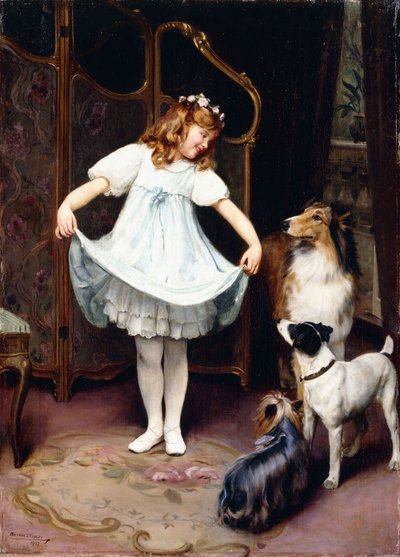 The New Dress by Arthur John Elsley