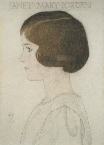 Janet Mary Jordan by Arthur Joseph Gaskin