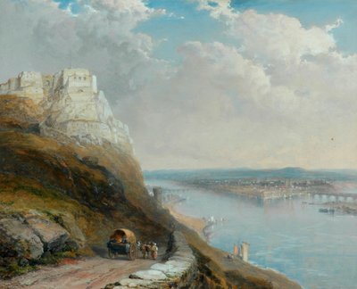 Coblenz From Ehrenbreitstein by Arthur Joseph Meadows
