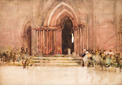Kirkwall Cathedral, Orkney by Arthur Melville