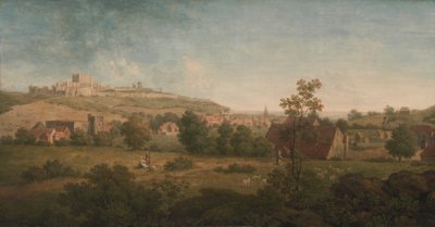 Landscape with Dover Castle in the Distance by Arthur Nelson