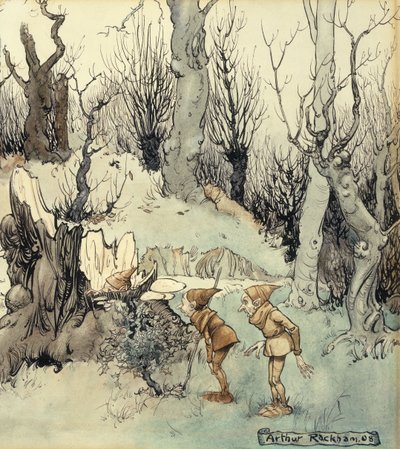 Elves in a Wood, 1908 by Arthur Rackham
