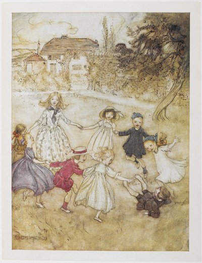 Ring-a-ring-a-roses by Arthur Rackham