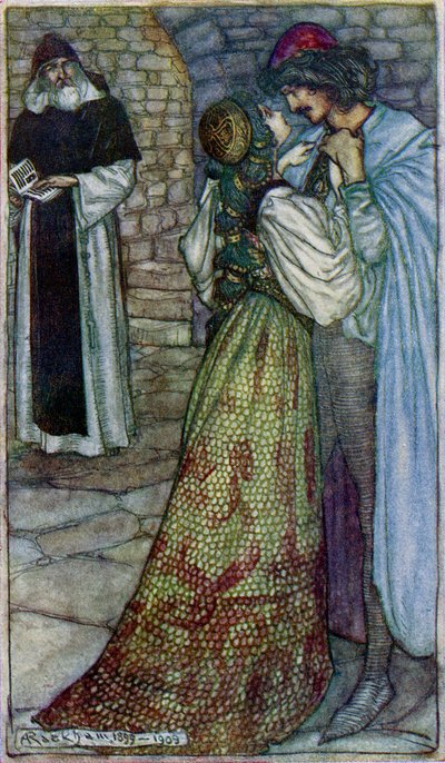 Romeo and Juliet by Arthur Rackham