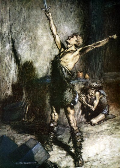 Siegfried by Arthur Rackham