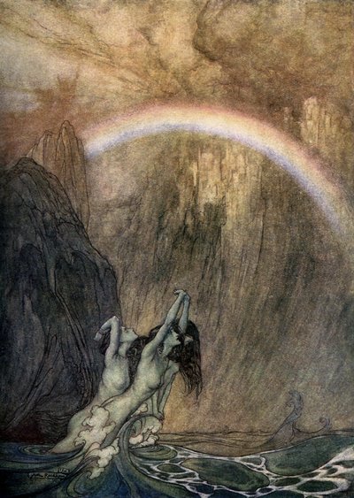 The Rhinegold by Arthur Rackham