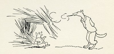 The Three Little Pigs by Arthur Rackham