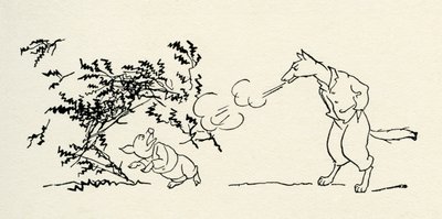 The Three Little Pigs by Arthur Rackham