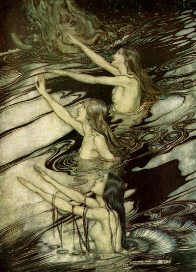 The Twilight of the Gods by Arthur Rackham