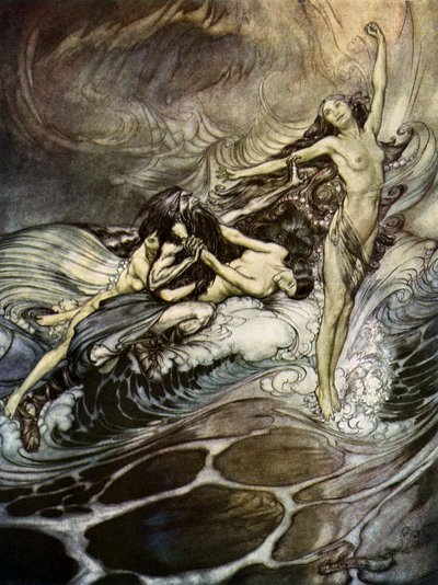 The Twilight of the Gods by Arthur Rackham