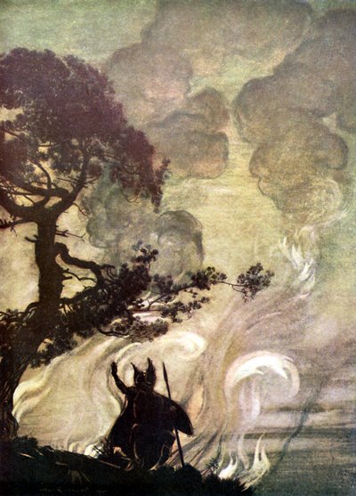 The Valkyrie by Arthur Rackham
