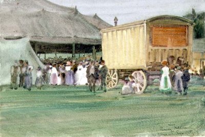 The Circus at Rye by Arthur Romilly Fedden