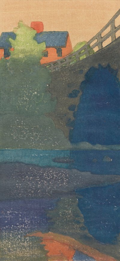 Ipswich Bridge by Arthur Wesley Dow