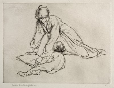 The Sun Bath by Arthur William Heintzelman