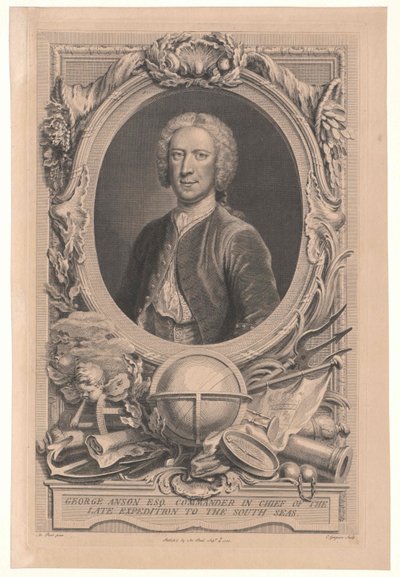 1st Baron Anson by Artist Unknown
