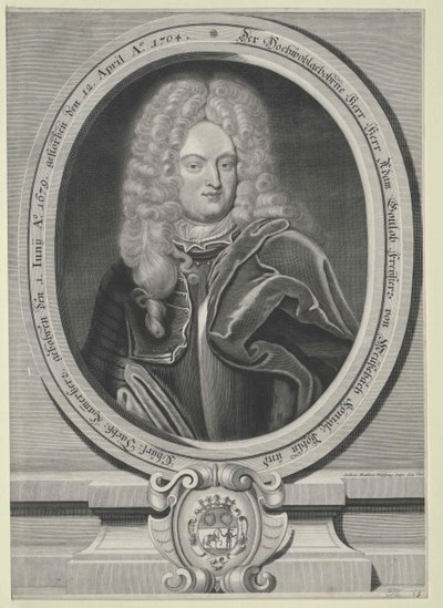 Adam Gottlob Baron Meusebach by Artist Unknown